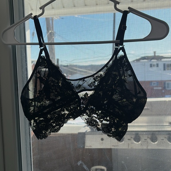 Aerie Black Lace Bralette - Picture 6 of 7